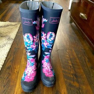Joules size 8 women’s knee high rain boot